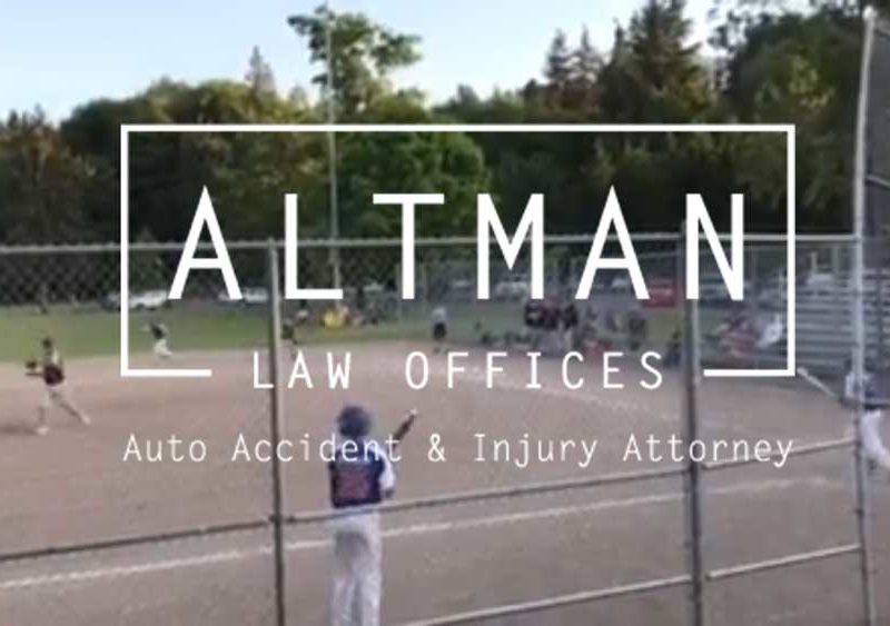 Altman Law Sponsors Baseball